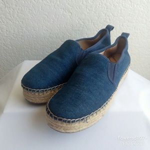Sam Edelman espadrille platforms